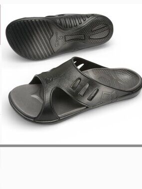 SPENCO Men's Kholo Fusion Slide Sandals Size 13 Black EUC